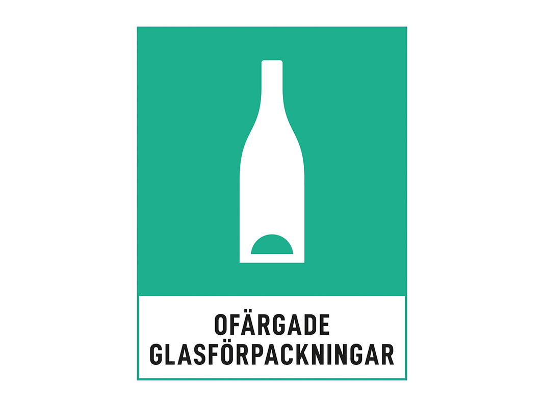 Återvinningsskyltar
