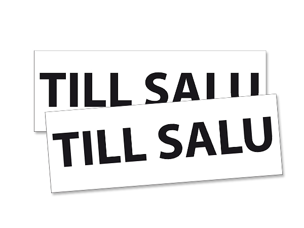 Toppskylt till Megastolpe