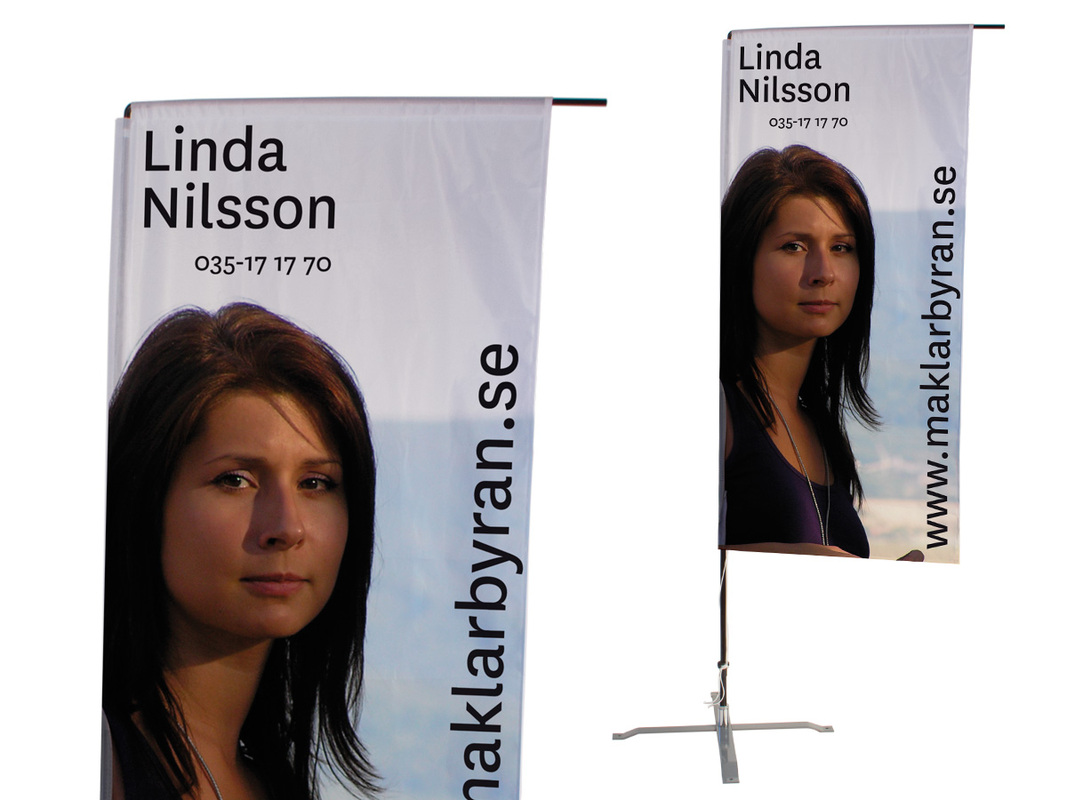 Beachflagga H-modell