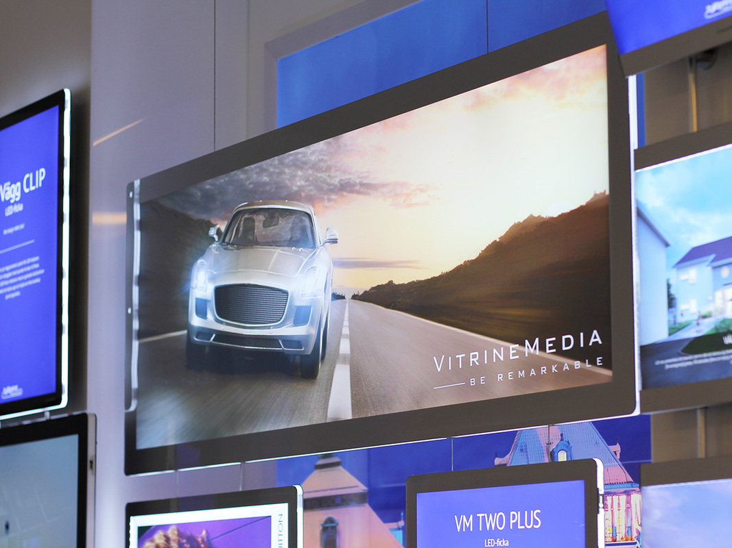 Ljusfilm till VM Banner LED-ficka