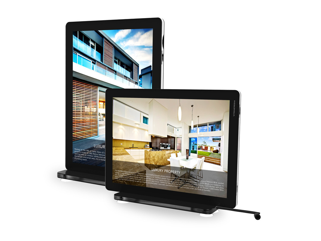 VM TWO Dock - Fristående LED-skylt