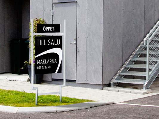 Reflexskylt till Ramstolpe