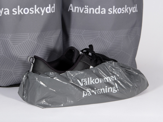 Skoskydd Välkommen på visning