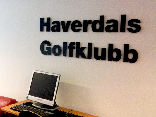 3D bokstäver / logotyp i akryl