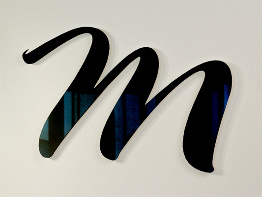3D-logotyp / bokstäver i akryl