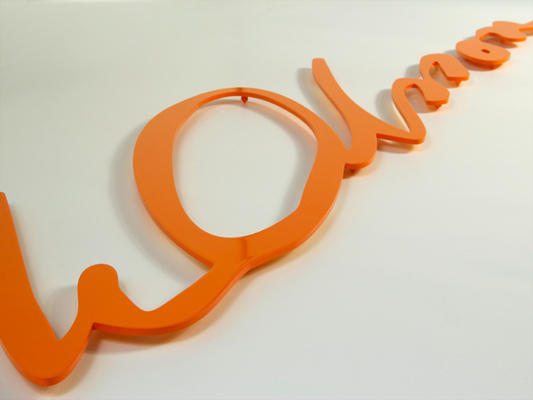 3D bokstäver / logotyp i akryl