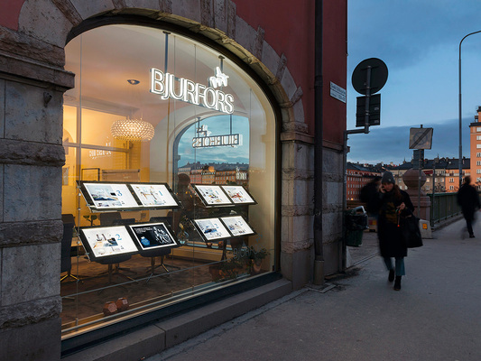 Lamello LED-ficka - vinklad