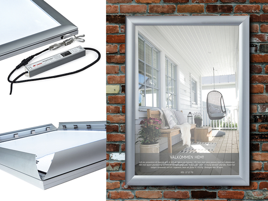 Ljustavla LED - utomhusbruk