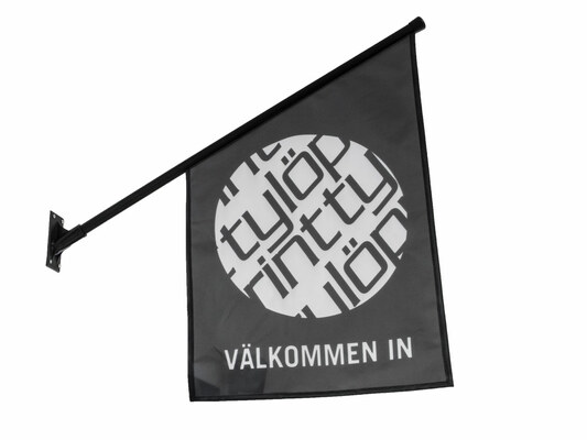 Kioskflagga Öppet