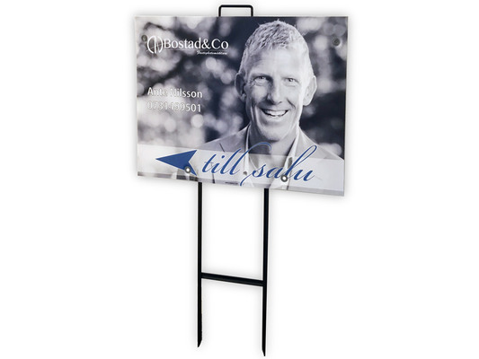 Kanalplastskylt Exklusiv