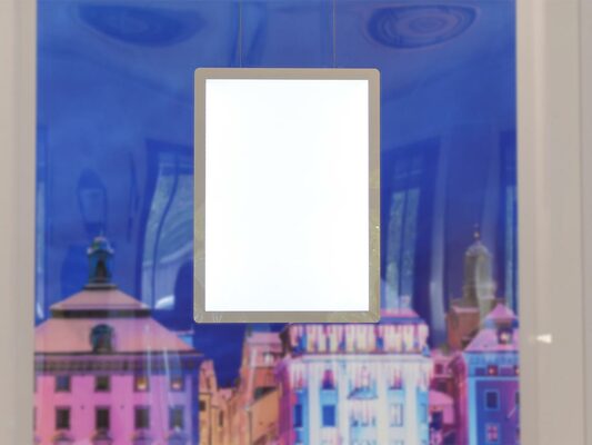 LED ljustavla kit A3 Vit/Silver