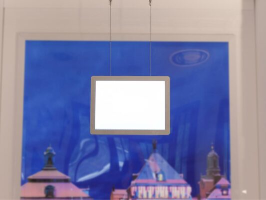 LED ljustavla kit A4 Vit/Silver
