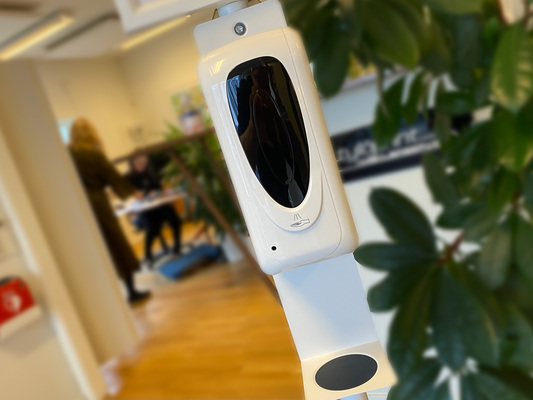 Handspritsautomat med A4 klickram