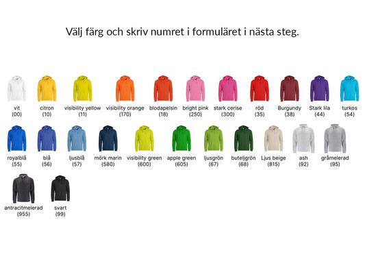 Hoodie unisex