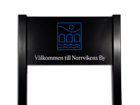 Områdesskylt