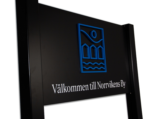 Områdesskylt