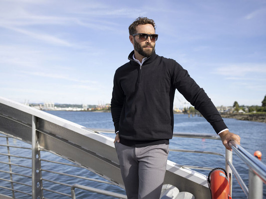 Oakville Half Zip herr tr&ouml;ja